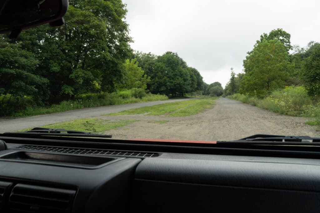What used to be the main thoroughfare of Centralia.